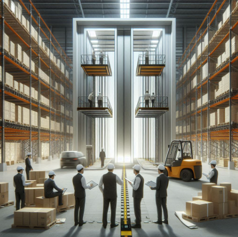 Lee más sobre el artículo Logística Vertical: Elevadores en Edificios para Almacenes Eficientes