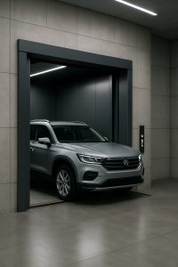 Lee más sobre el artículo Ascensores para vehículos: Eficiencia y seguridad en edificios modernos