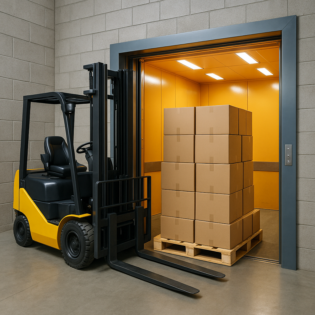 Lee más sobre el artículo Elevadores montacargas para almacenes: Claves para una elección acertada