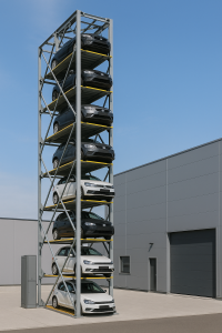 Lee más sobre el artículo Ventajas de instalar una torre de estacionamiento automatizada en tu negocio