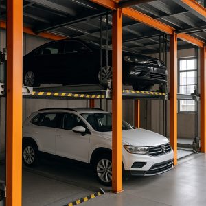 Lee más sobre el artículo Automatiza tu estacionamiento y aumenta la seguridad de tus vehículos con un elevador