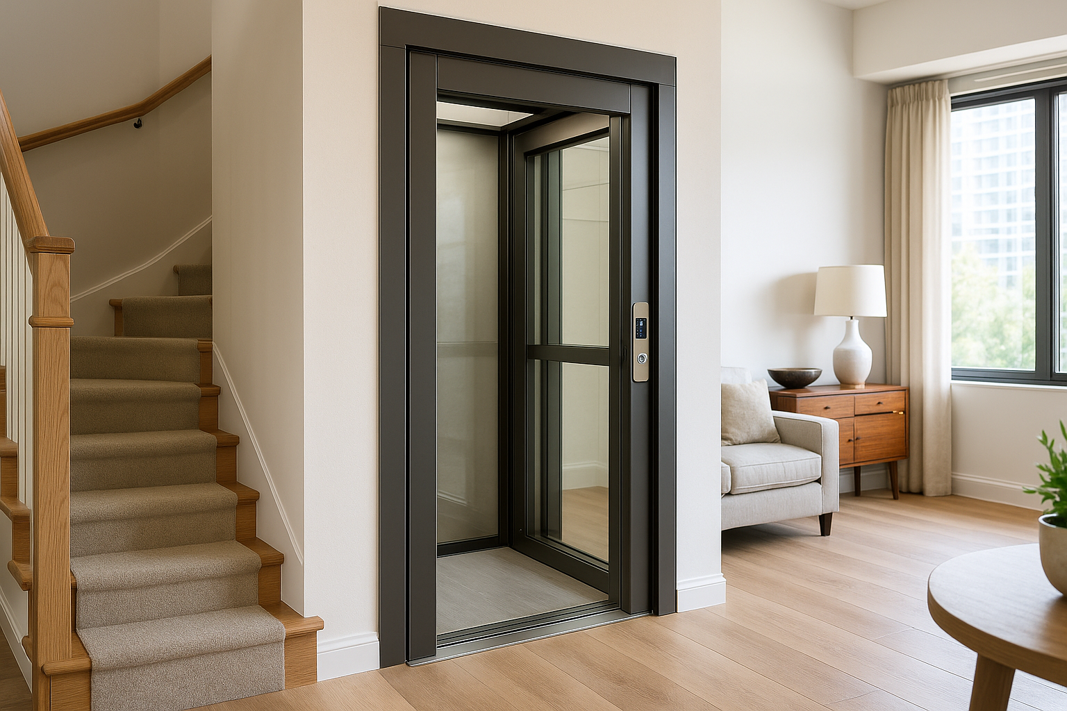 Lee más sobre el artículo Cómo elegir un elevador residencial sin comprometer el diseño de tu hogar