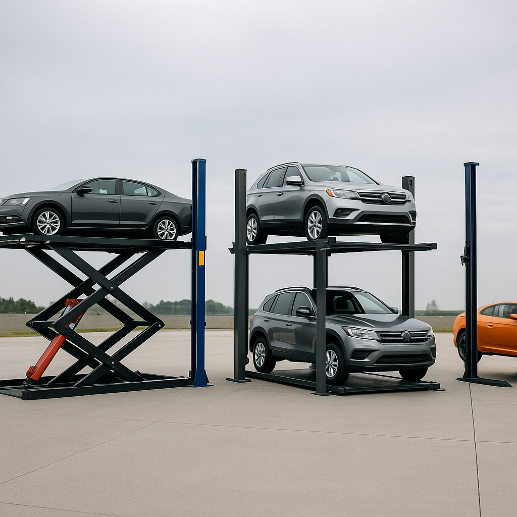 Lee más sobre el artículo Comparativa de elevadores 2025: los mejores sistemas de elevadores para autos del mercado