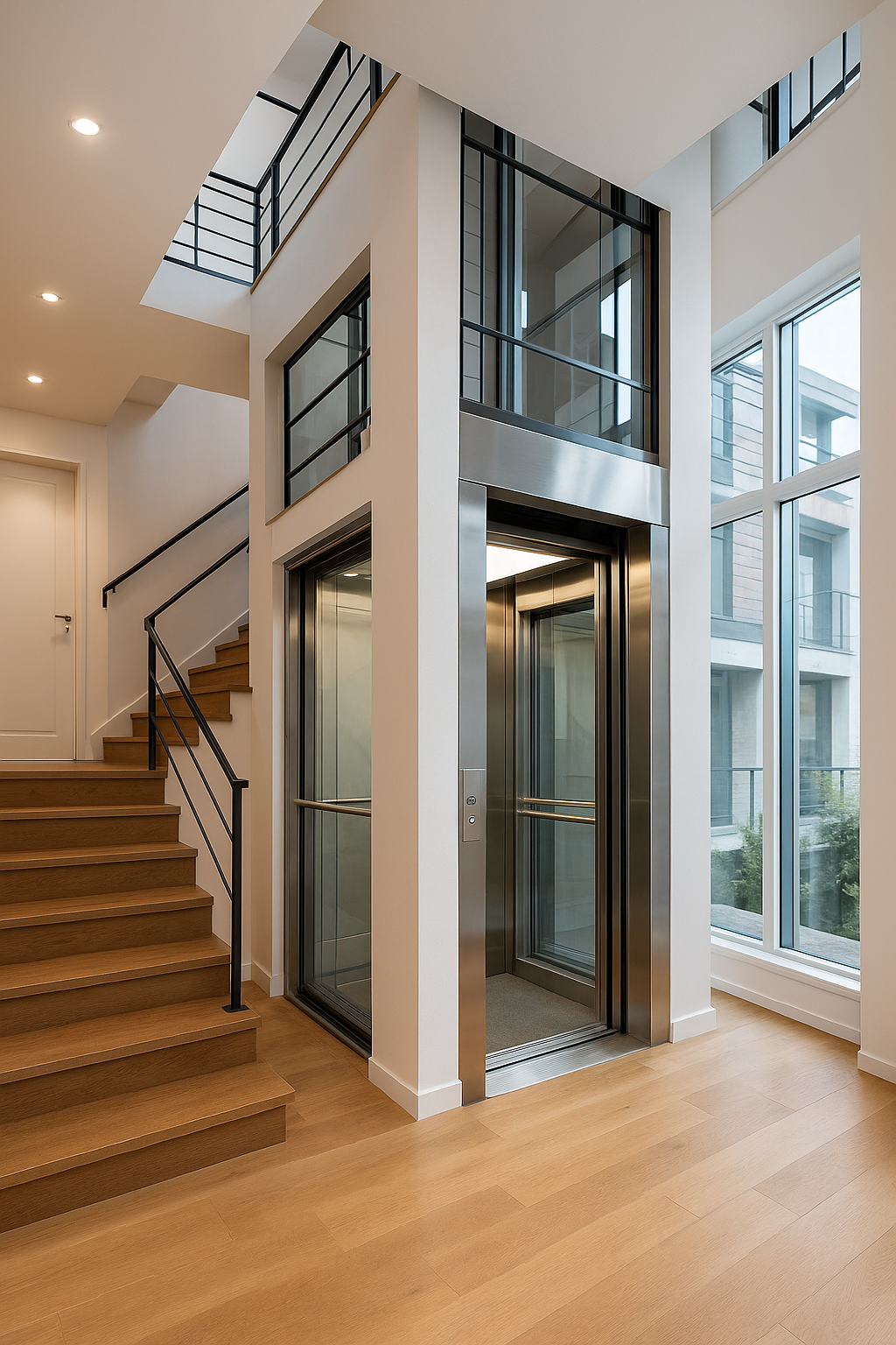 Lee más sobre el artículo ¿Qué tipo de elevador es ideal para casas de más de dos pisos?