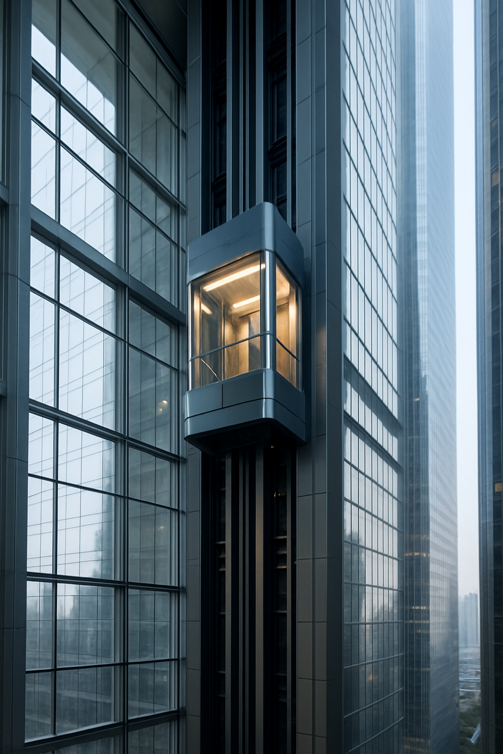 Lee más sobre el artículo Seguridad y velocidad: así evolucionan los elevadores para rascacielos