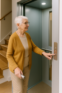 Lee más sobre el artículo Subir sin esfuerzo: beneficios de instalar un elevador en casas de adultos mayores