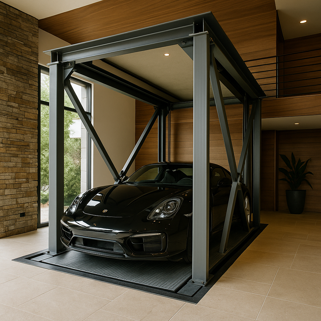 Lee más sobre el artículo De lo práctico a lo lujoso: elevadores para autos diseñados para residencias premium