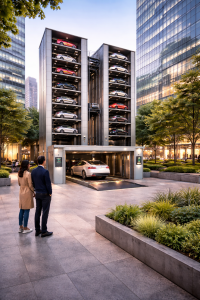 Lee más sobre el artículo Ventajas de los sistemas de estacionamiento vertical frente a los estacionamientos tradicionales