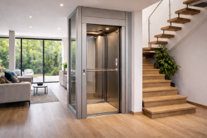 Lee más sobre el artículo ¿Cómo funciona un elevador doméstico compacto y cuánto espacio requiere realmente?