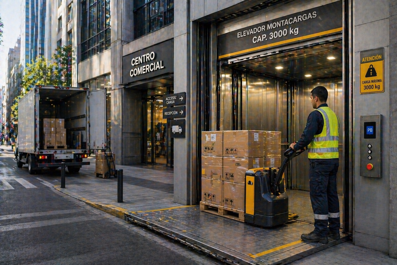 En este momento estás viendo Mejores opciones de elevador montacargas en México para logística urbana