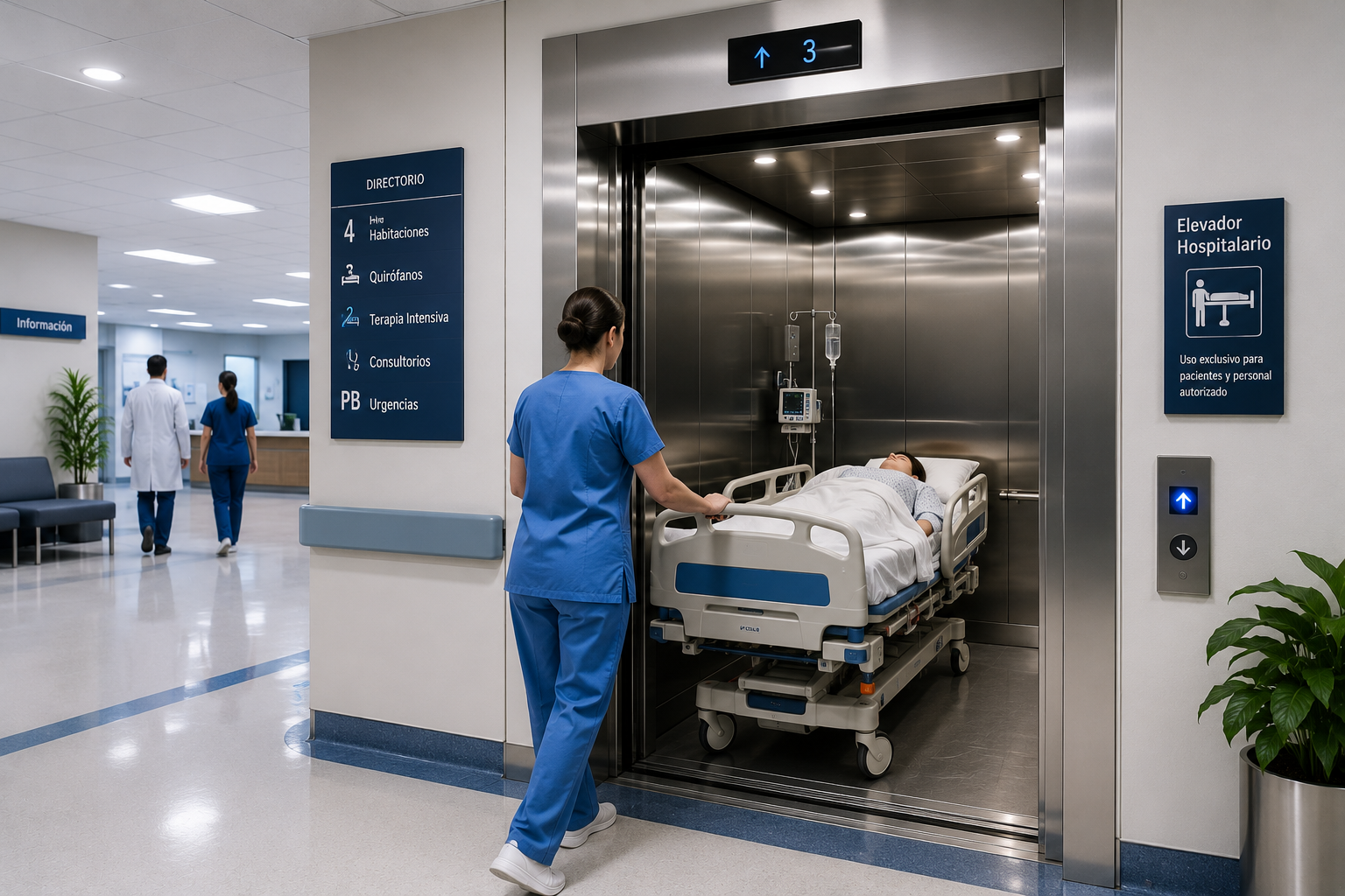 Lee más sobre el artículo Cuál es el mejor elevador comercial para hospitales en México
