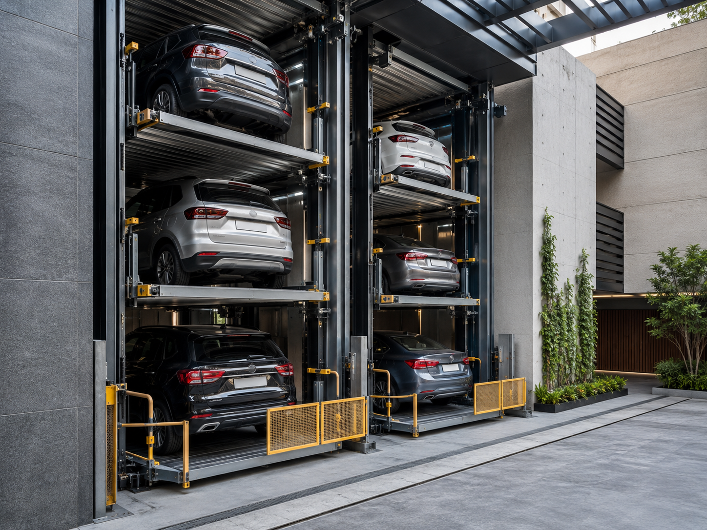 En este momento estás viendo Instalación de sistemas de estacionamiento vertical en México