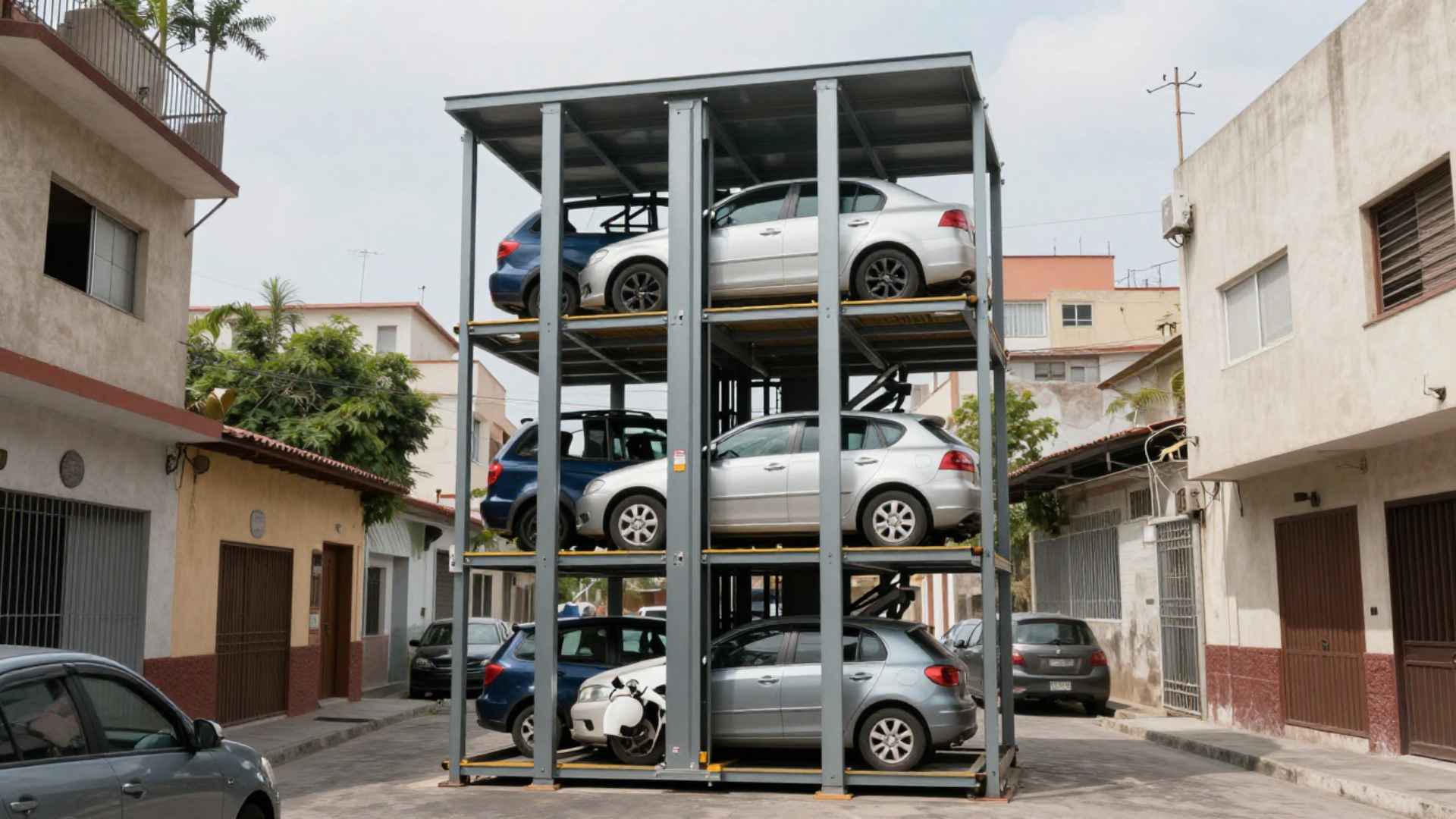 En este momento estás viendo Solución de estacionamiento vertical en México para terrenos pequeños